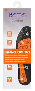 Bama BUnisex Fußbetteinlegesohle Premium Fußbett Balance Comfort brown 46