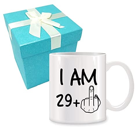 MAGEDON 30th Birthday Gifts for Women Men Novelty Coffee Mug 11 oz - Gag Party Idea as a Joke Celebration Thirty Adult Birthday Presents