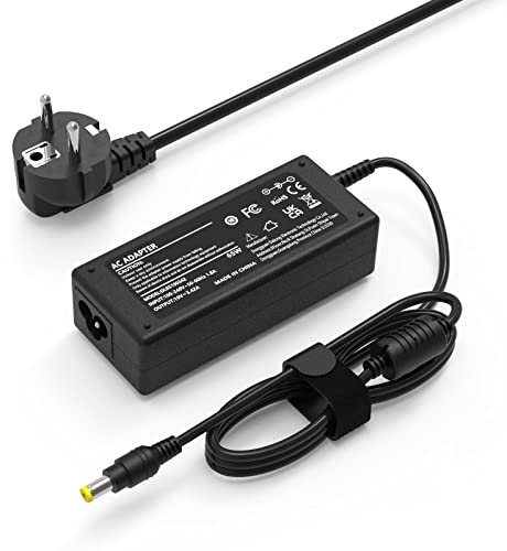 Alimentatore di rete di ricambio per Acer Aspire 3 5 E1 E3 E5 E15 E17 ES1 ES15 V3 V5 A315-51 A515-52 E5-575 E5-575G E5-573 E5-571 PA-1650-50-50-50-50-50-50-571 86 19 V 3,42 A, connettore 5,5
