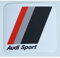 Audi A16-2018 Pegatinas pequeñas con Logotipo Deportivo