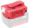 Waitley Adattatore USB a batteria per Einhell 18V batteria