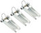 PATIKIL 2 Pollici Gancio Sicurezza Kit Chiusura, 3pz Metallo Traino Gancio Sostituzione per Forcella Gancio Rimorchio, Argento