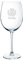 Calledelregalo Copas de vino grabadas con nombres y texto (Copa de vino corona de laurel)