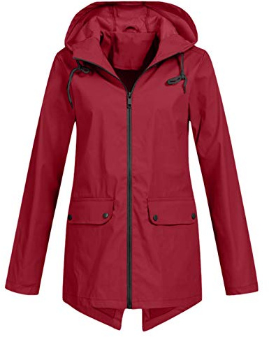 Cocila Piumino Leggero 100 Grammi Solid Hooded Plus Loose Jacket Cappotto antivento da esterno da donna Cappotto da donna casual Giubbotto Elegante Invernale Maglione Donna Invernale Con Cappuccio