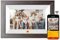 KODAK Digitaler Bilderrahmen 7 Zoll, Wlan Digitale Bilderrahmen, 32GB Speicher, HD IPS Touchscreen, Auto-Rotat, Smart Holz Elektronischer Bilderrahmen Teilen Sie Foto/Video Sofort über App von überall