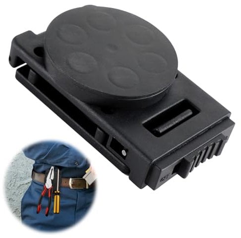 Magnetic Tool Holder, Magnet Tool Magnet Belt Clip Belt Magnet Holster for Hammer Screws Nails Pliers Screw Driver Wrench Tape Measure Clip Hardware