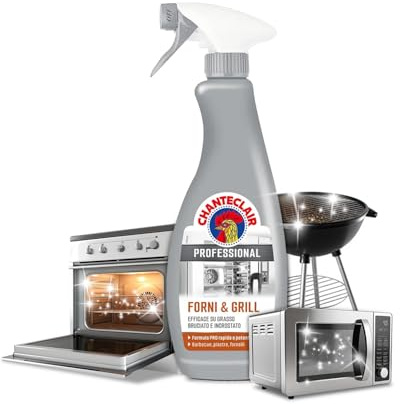 Avilia Spray Sgrassatore per Forni e Grill 700ml - Ideale per Rimuovere lo Sporco più Incrostato con Facilità e Senza Sforzi - Formula Potente e Senza Residui per Superfici più Lucide e Pulite