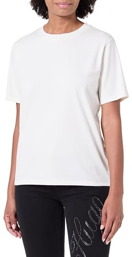 Hugo Women's Id T-Shirt 10276976 01 Pyjama, Open White, 3XL