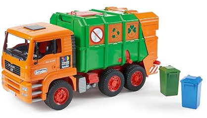 bruder 01056 - Édition spéciale 50 ans MAN TGA camion à ordures - 1:16 Véhicules, Collecte des ordures