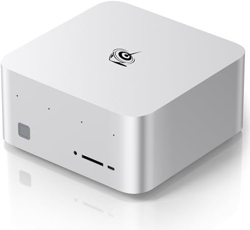 Beelink Mini PC, GTR9 Pro AMD Ryzen AI Max+ 395 CPU (126 Tops), 128GB RAM 2TB Crucial SSD, Mini Computer Win11 Pro/10GbE Dual LAN/WiFi 7+BT5.4/8K Quad Display/USB4.0 * 2/SD Card Slot/DeepSeek 70B