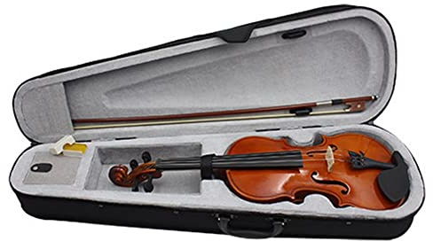 Asyduey Wooden Violin: Solid Wood Popularization Violin, Beginner Practice Violin
