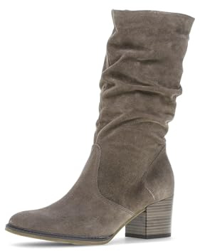 Gabor Damen Klassische Stiefel, Frauen Stiefel,Off-White,Ultra-Light,Visone,Amazon,bequem-e,bequemlichkeit,breite,Mohair (Micro),40.5 EU / 7 UK