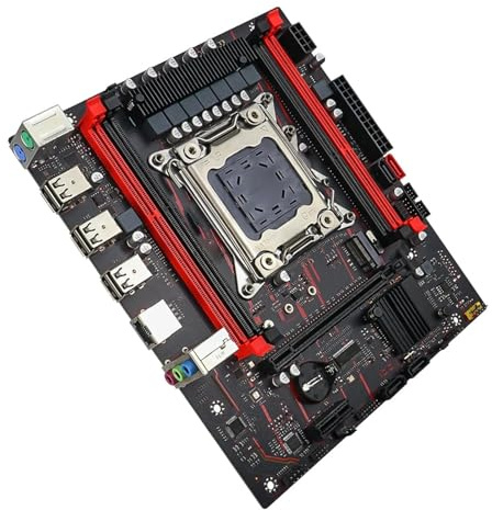 Conjunto de Placa Base Fit For X79 for Juegos LGA 2011 con CPU E5 2630 V2, 16 GB Memoria RAM DDR3 ECC M.2 Nombre Componentes computadora Placa Placa Madre