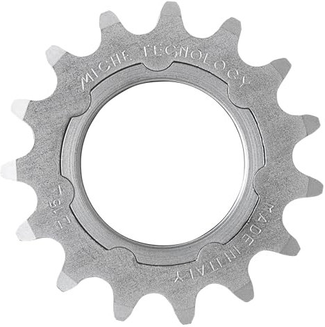 Miche Unisex – Erwachsene Single Speed Ritzel, Mattverchromt, Einheit