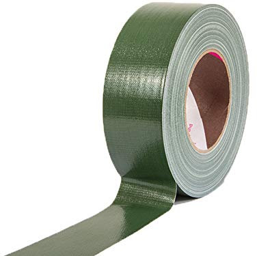 Primaflor - Ideen in Textil Profi Tape Klebeband für Bühnenbau Gewebeband Gewebeklebeband Verlegerklebeband - Wald Grün, 5cm x 50m, Matt, Wasserfest, Beschriftbar, Rückstandsfrei Abziehbar
