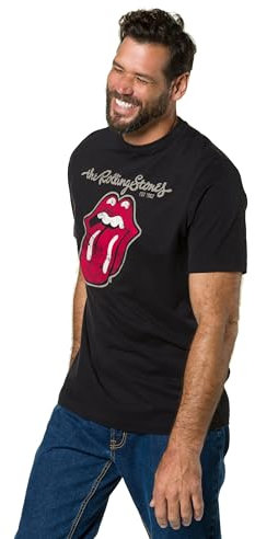 JP 1880 T-Shirt Camiseta, Negro (Negro 71662310), XXXXXXXL para Hombre