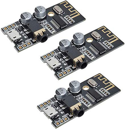 HiLetgo 3pcs M28 Wireless Bluetooth MP3 Audio Receiver Board BLT 4.2 mp3 Lossless decoder Bluetooth 4.2 Audio Receiver Board Wireless Stereo Sound Module