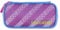 coocazoo Federmäppchen PencilDenzel „MeshFlash Neon Pink“ blau/pink, Schlamperetui, Geodreieckfach, Stundenplanfach, herausnehmbarer Stiftehalter, zusätzliches Reißverschlussfach