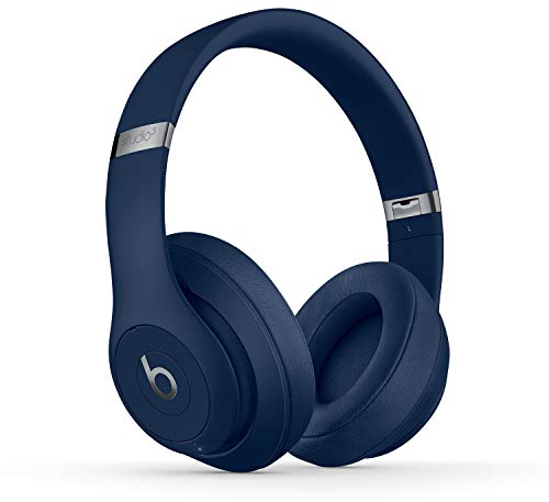 Beats Studio3 Wireless Noise Cancelling Over-Ear Headphones - Apple W1 Headphone Chip, Class 1 Bluetooth, Active Noise Cancelling, 22 Hours Of Listening Time, Built-in Microphone - Blue
