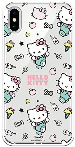 Personalaizer Hello Kitty Pattern Stickers for iPhone X - XS