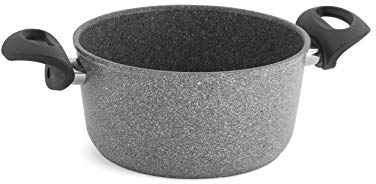 Ballarini Zwilling Kasserolle mit 2 Griffen Cortina Granitium Eco Induktion 20 cm