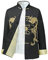 keephen Chinesisch Stil Tai Chi Hemd Kung Fu Tops Tang Anzug Herren Lange Ärmel Drachen Bestickt Jacke Mantel Oberbekleidung
