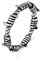 Cloyo Stacheldraht Ring Herren Silber Edelstahlringe Verdrehten Ringe Silber Vintage Ehering Ringe Gothic Größe 54(17.2)