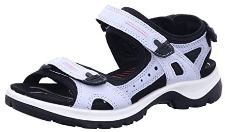 ECCO Offroad Women's Open Toe Sandals, Air Dusty Blue, 4.5 UK