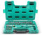 SATA 63 Piece Mechanics Tool Set | SAE & Metric | 1/4 Drive 72 Tooth Ratchet | Standard & Deep 6-Point Socket Set with Bit Sockets - ST09540G