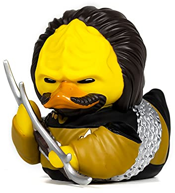 TUBBZ Box-Ausgabe Worf Sammler-Vinyl-Gummiente Figur - Offizielles Star Trek Merchandise - Fernsehen, Filme & Videospiele