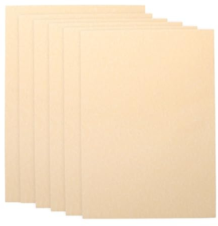 AOKWAWALIY Letter Paper 50pcs Sheets A4 Parchment Single Sided Letter Writing Paper