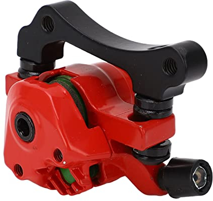 Freno de disco para scooter eléctrico 10 pulgadas aleación de aluminio duradera pinza de freno para scooter eléctrico pieza de repuesto para scooter eléctrico (rojo)