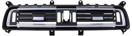 JQIWN Rejilla Aire Acondicionado Coche para Serie 7 F01 F02 730 735 745 750 Cromado Delantero Centro Izquierdo/Derecho Rejilla Ventilación Aire Tapa Salida Medio Trasero AC Panel Ventilación