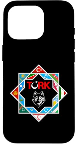 Türkiye bayrak,Kazakhstan,Göktürk,Iyi,Türkei Flagge,Turkey. Hülle für iPhone 16 Pro
