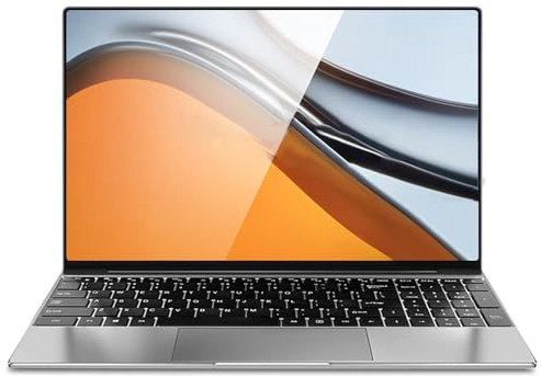 iSTYLE Laptop da 15,6 Pollici, Celeron N95 16 GB di RAM 128 GB SSD, Laptop con Schermo Full HD 1080P, WiFi Dual-Band, USB 3.0, HDMI, Riconoscimento Impronte Digitali, Tastiera Inglese