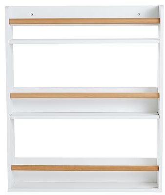 VERTBAUDET Bücherregal, 3 Ebenen, Weiß