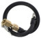 EXAOMBLE Adaptateur De Tuyau Extension pour Gonflage De Vélo Flexible Compresseur Air avec Connecteur Sécurisé Rallonge Pratique pour Pneus Et Outils