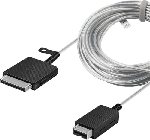 BN39-02395A One Connect Kabel für Samsung TV - 5 m/16.4 ft One Invisible Connection Optisches Kabel für Samsung QLED/The Frame 4K Ultra 2018 Smart TV Only QN55Q7CNAFXZA QN75Q7FNAFXZA und andere