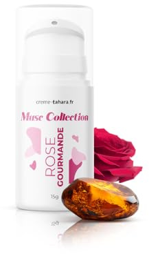 Musc Tahara Rose Gourmande | Un musc intime | Made In France | Texture épaisse | rose de mai centifolia | Testé dermatologiquement