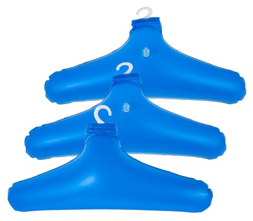 Gatuida Cintre Gonflable De Séchage 3 Pièces Cintres Gain De Place pour Voyage Hôtel Camping pour Chemises Pantalons Vestes Et Jeans