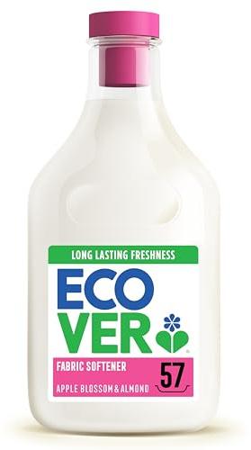Ecover Fabric Softener, Apple Blossom & Almond, 57 Washes, 1.43L