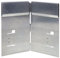 Ecke für Rasenkante EXKLUSIV 8 x 8 x 14,8 cm 2er und 4er Set Beeteinfassung Wegbegrenzung in feuerverzinkt, Set:4er Set, Ecken Exklusiv:Ecke Teil 2