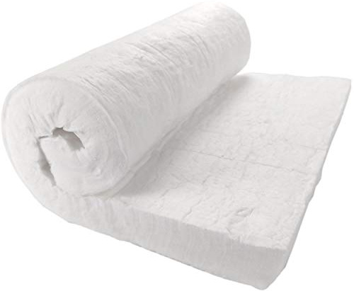 Ceramic Fiber Insulation, 2 Thick x 15 x 24, 2400F Fireproof Insulation Blanket, 3033E