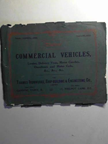 Catalogue O: Motor cabs, omnibuses, touring cars & coaches for public or private service; also motor delivery vans, lorries and wagos: any make or design of body fitted