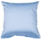 Traumschloss Mako-Satin Kissenbezug aus 100% gekämmter Mako-Baumwolle - hautsympathisch und atmungsaktiv, Farbe:hellblau, Größe:40x40