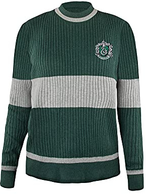 Cinereplicas Harry Potter - Quidditch Sweater Slytherin - M - Official License