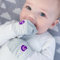 Gummee Baby Handschuhe für Neugeborene – Kratzfäustlinge Baby Neugeborene – Verstellbare Handschuhe Baumwolle – Neugeborenen Set 0-3 Monate (Grau)