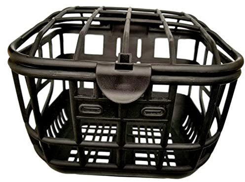 Perfeclan Scooter-Frontkorb, Elektrofahrradkorb mit großem Fassungsvermögen, Handstangenkorb