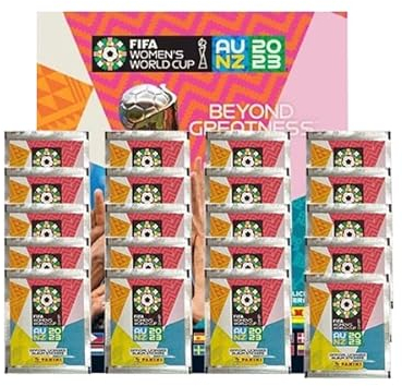Panini Frauen WM 2023 Sticker - 1x Stickeralbum + 20x Stickertüten