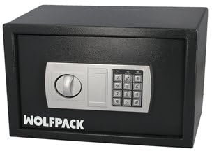WOLFPACK LINEA PROFESIONAL 03070305 Elektrischer Tresor, 31 x 20 x 20 cm, mehrfarbig
